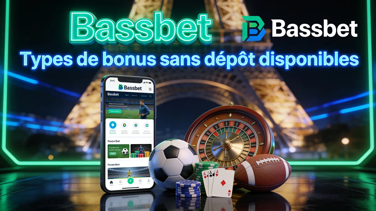 bassbet casino en France — Types de bonus sans dépôt disponibles